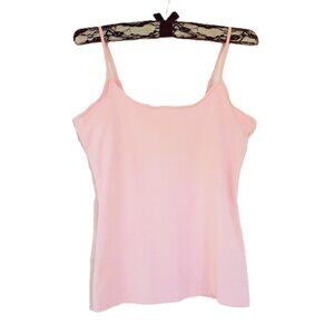 NEW Free Press Cotton Tank Top in Pink Small